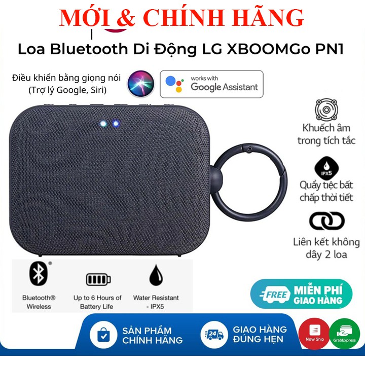 Loa Bluetooth di động LG XBOOMGo PN1 Bảo Hành Chính Hãng