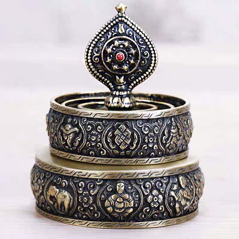 [PBMC]Mandala đồng 3'' (D156Q-5) KV (KHÔNG KÈM ĐÁ)