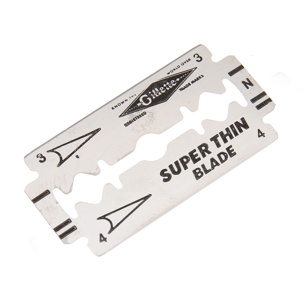 Hộp 5 Lưỡi Dao Lam Gillette Super Thin/ Lưỡi Lam