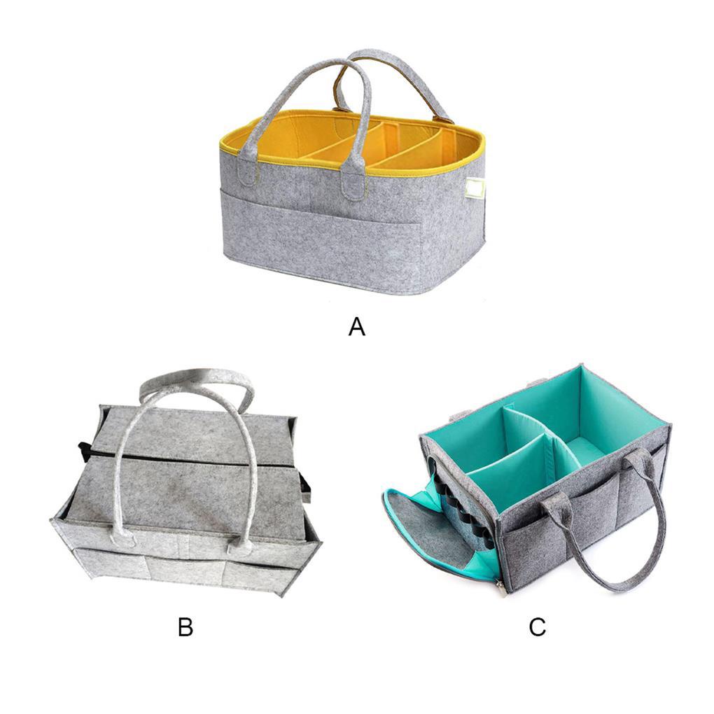 [Choo] Giỏ Đựng Tã Lót Đồ Trang Điểm Sức Chứa Lớn Có Thể Thay Đổi Ngăn Kéo