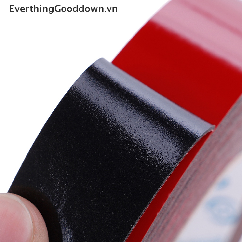 Cuộn Băng Keo Xốp Hai Mặt Dán Thân Xe Hơi Siêu Dính Dài 10m 1M