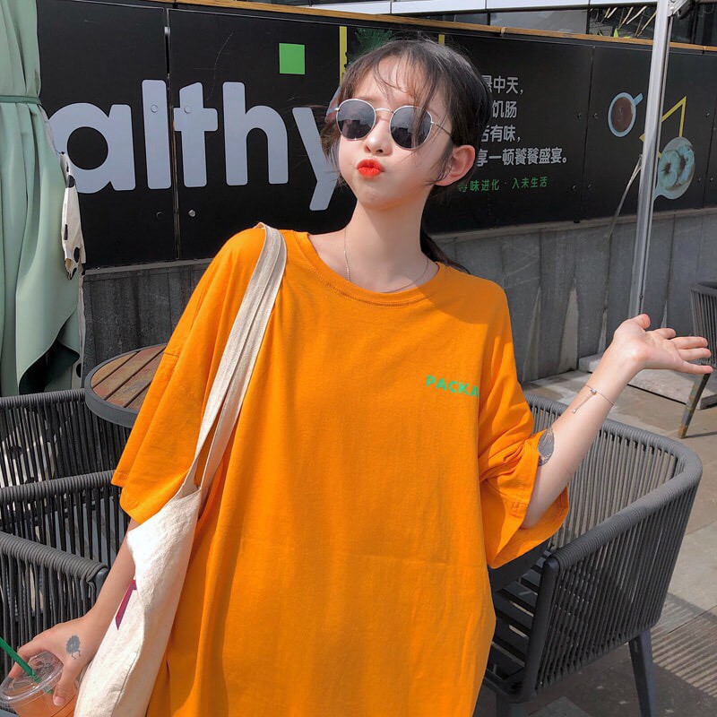 [Mã WARN10 giảm 10k đơn 99k] Áo thun tay lỡ form rộng unisex 100% COTTON - Áo phông nữ BLUECHEER - SABI SHOP | BigBuy360 - bigbuy360.vn