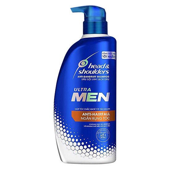 Dầu gội sạch gàu ngăn rụng tóc Head&Shoulder Ultra Men Anti-Hairfall 650ml