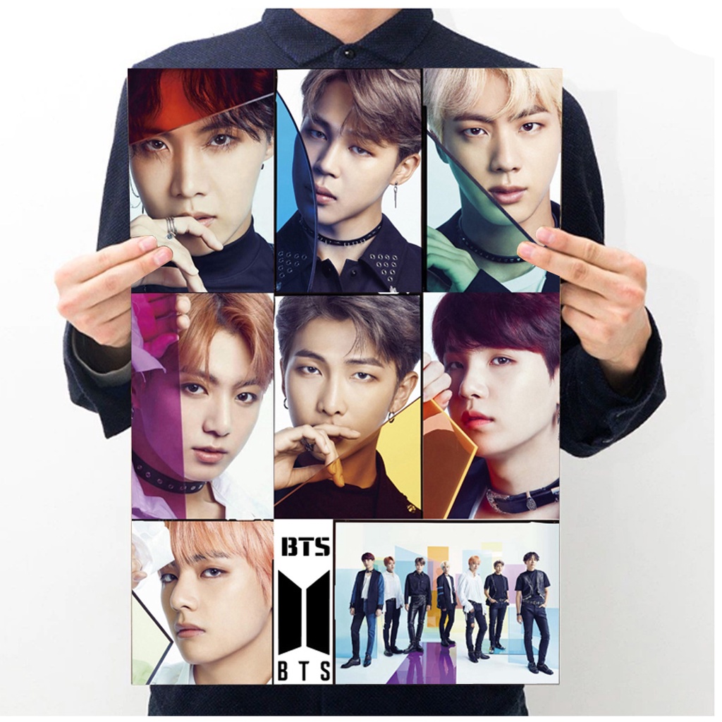 Tranh dán tường BTS , Áp Phích BTS, Poster nhóm nhạc BTS
