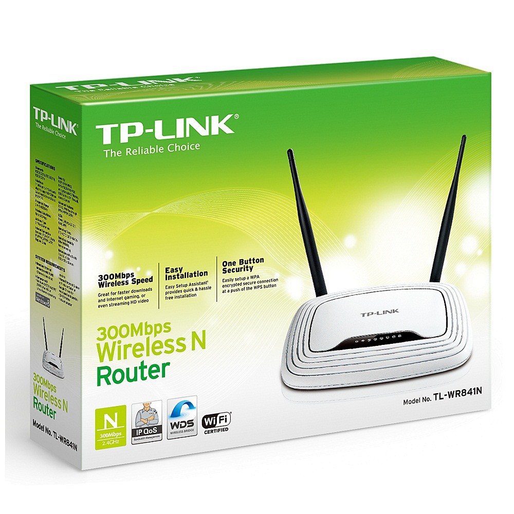 Modem Router wifi TP-Link TL-WR841N  (Trắng) | BigBuy360 - bigbuy360.vn