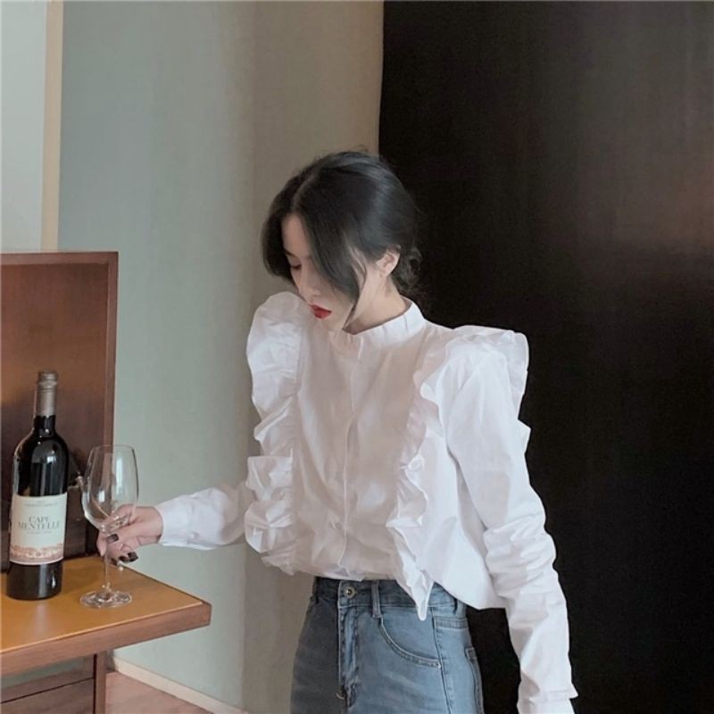 ÁO SƠ MI CÔNG CHÚA BÈO XINH ĐẸP 🦐