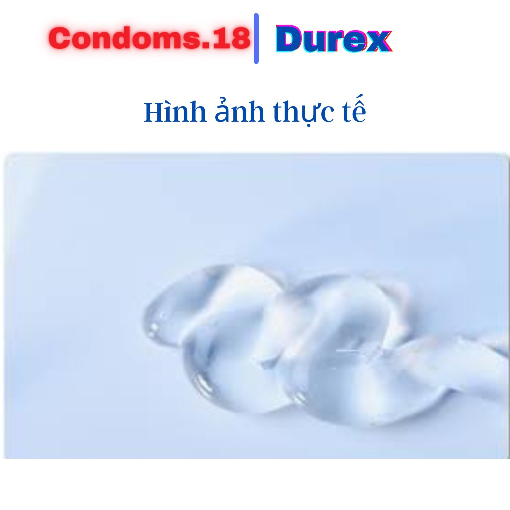 Bộ 2 bao cao su Durex Kingtex 12 bao &amp; Gel bôi trơn Durex Classic 50ml.