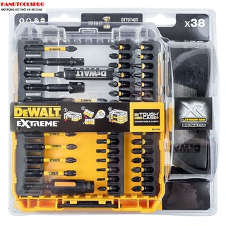 Bộ mũi vít đa năng 38 chi tiết dewalt dt70740t-qz