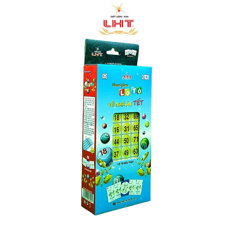 Boardgame Lô tô - The Comic Game 01, dễ chơi cho cả trẻ em và người lớn từ 4 - 7 người [Chính hãng AAA - LHT]