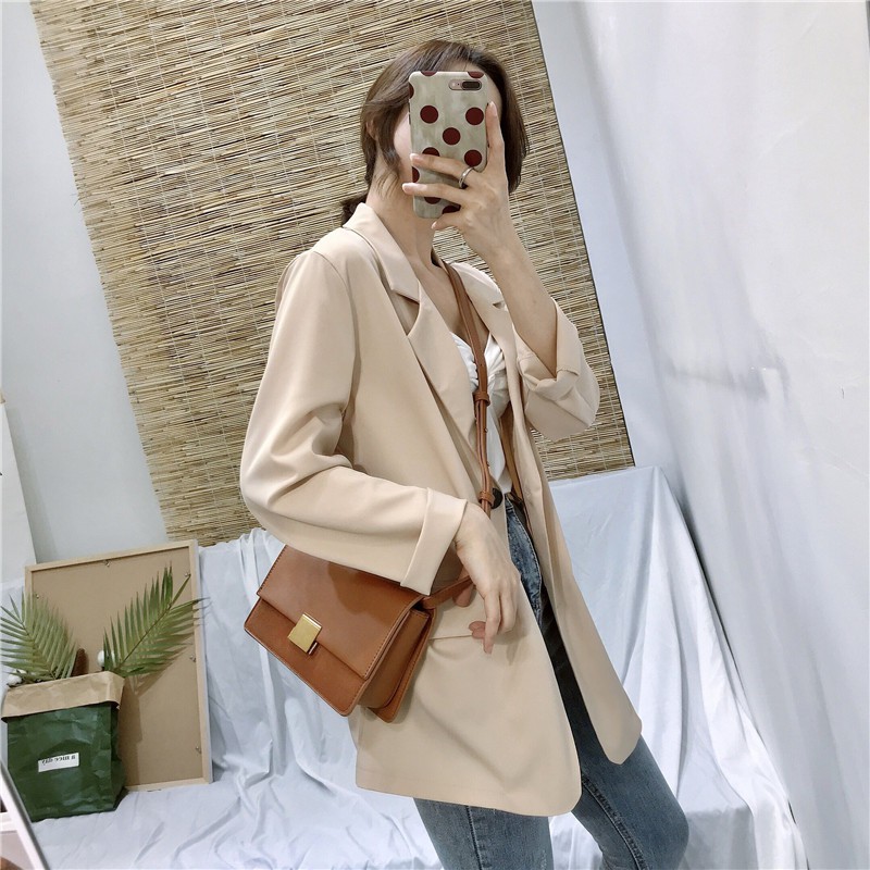 Áo khoác Blazers trơn Ulzzang (hàng ord-có ảnh thật) | BigBuy360 - bigbuy360.vn