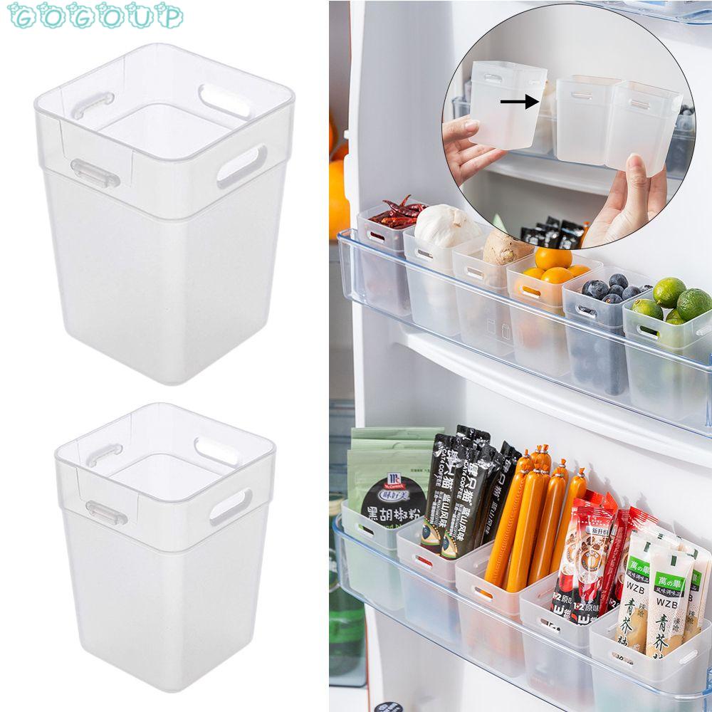 Set 2 Hộp Đựng Gia Vị Tiết Kiệm Không Gian Cho Tủ Lạnh
