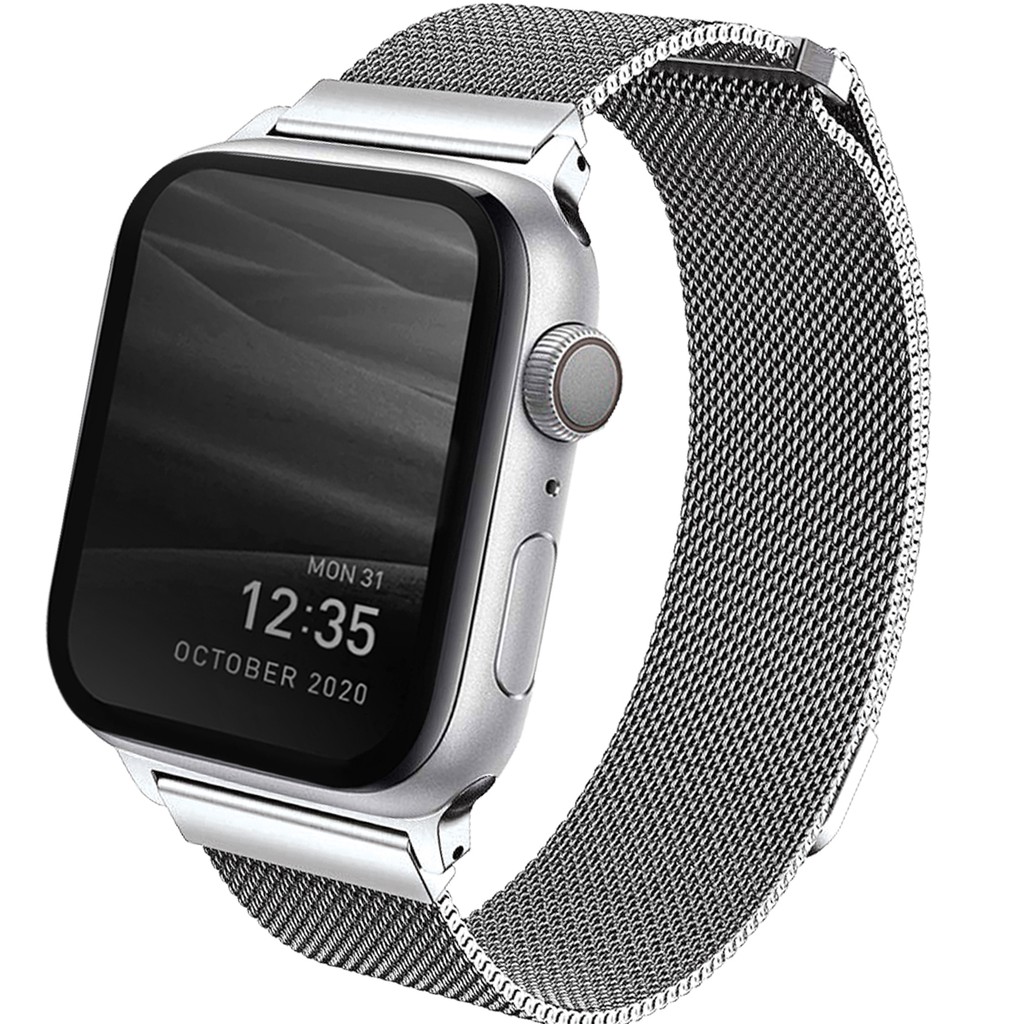 Dây Đeo UNIQ Dante Mesh Steel Strap Apple Watch 45mm / 41mm / 44mm / 42mm / 40mm / 38mm Series 4/5/6/SE