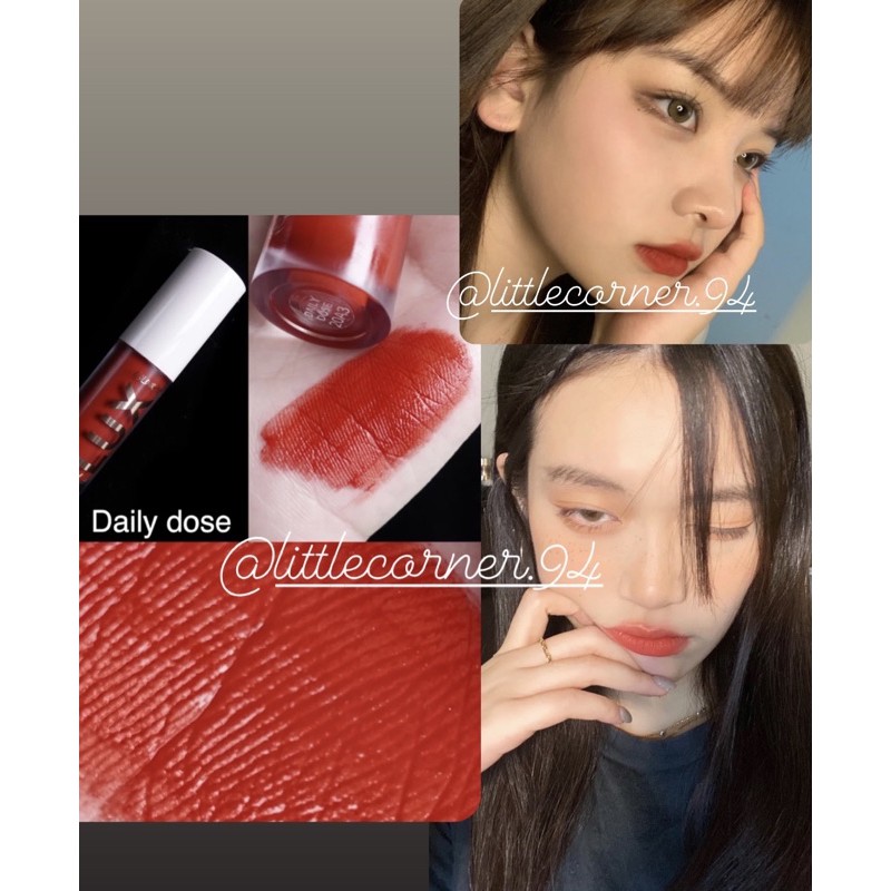 Son kem Colourpop Lux Liquid lip Daily dose unbox tách set