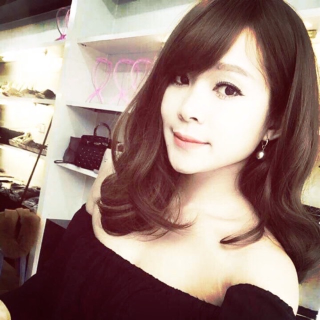 Thanh lý bộ tóc giả new như hình màu socola