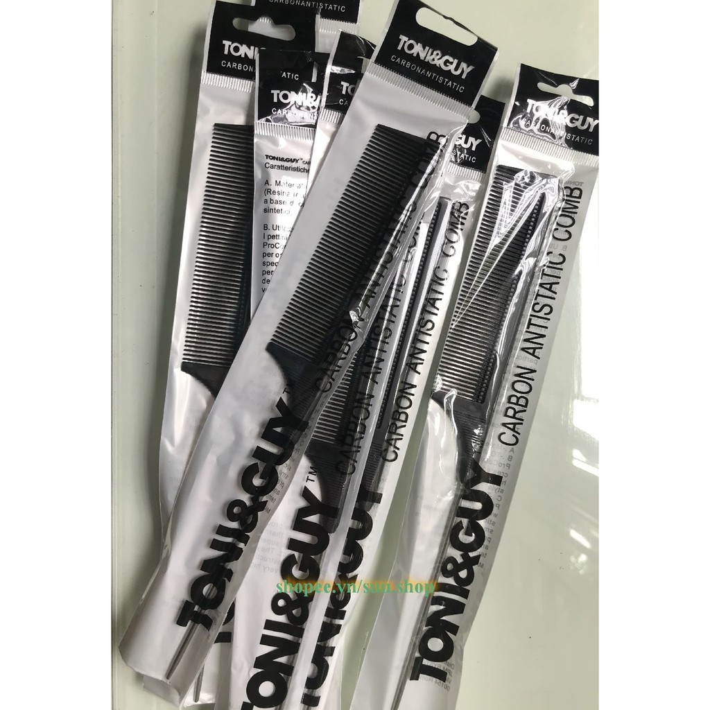 Lược Đuôi Nhọn Toni&Guy 06600 Cho Thợ Chuyên Nghiệp Và Người Dùng Tại Nhà Chính Hãng.