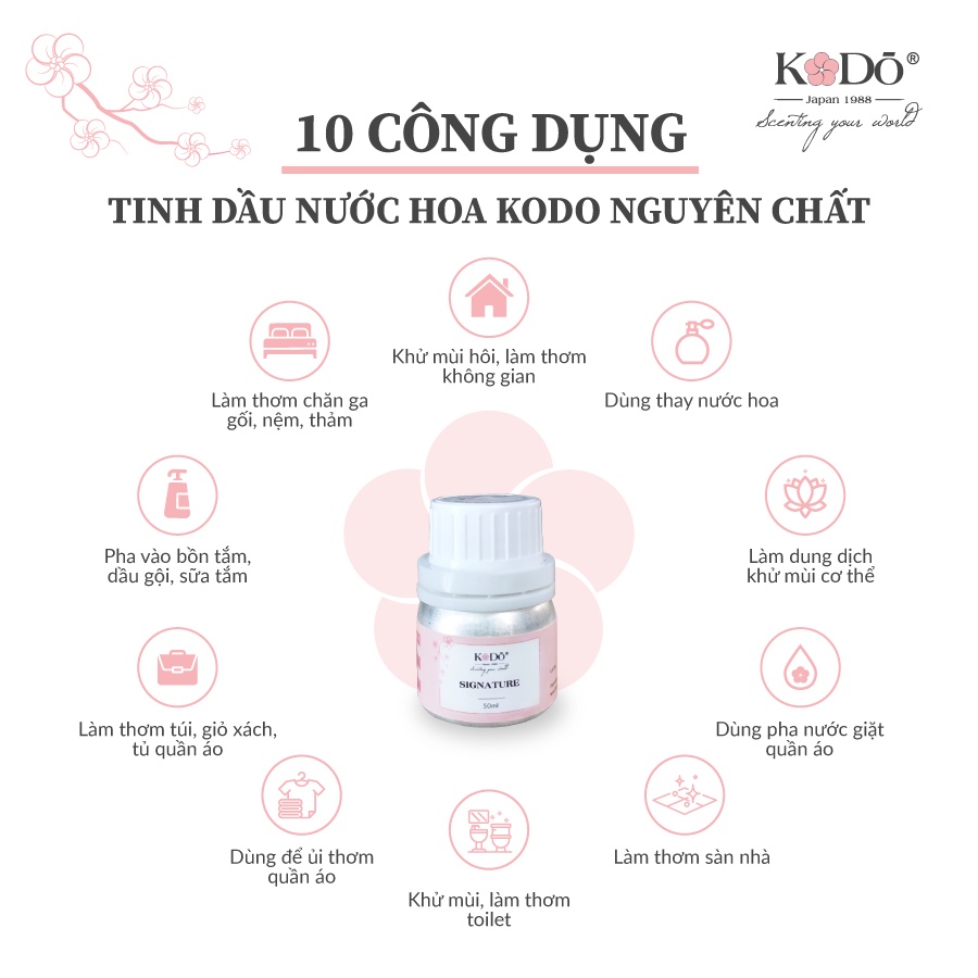 Tinh Dầu Nước Hoa KODO DG Light Blue - Nguyên chất - 3 Tầng Hương Thơm Độc Đáo - 10ml/50ml/110ml