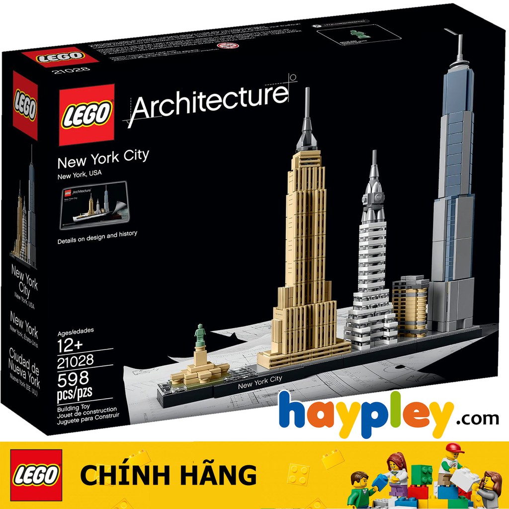 LEGO Architecture 21028 Thành phố New York