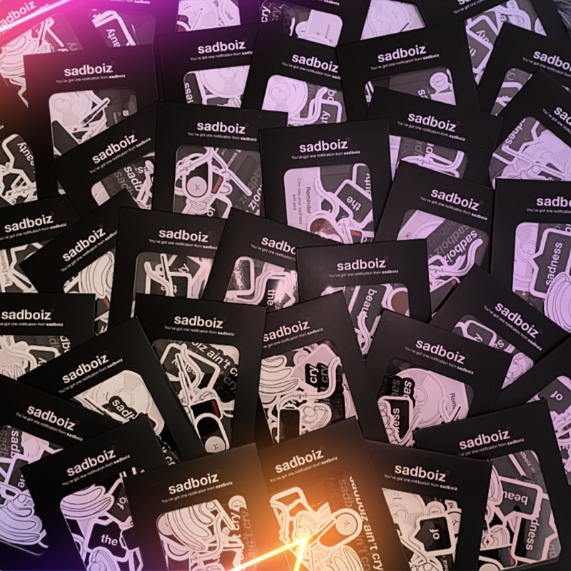 Sadboiz Sticker Set