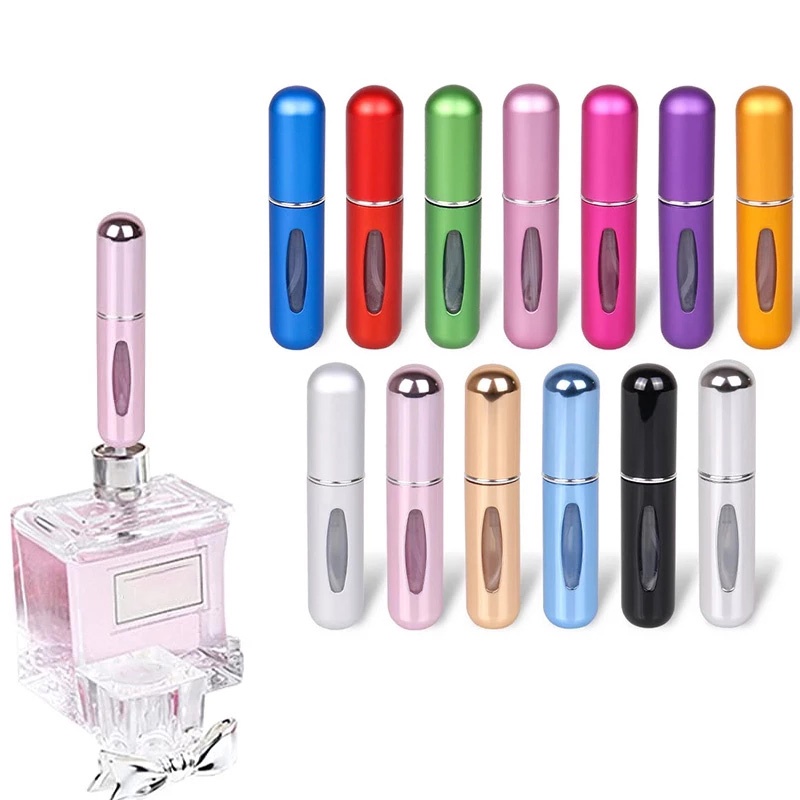 Chai Chiết Nước Hoa Mini Có Thể Bơm Lại