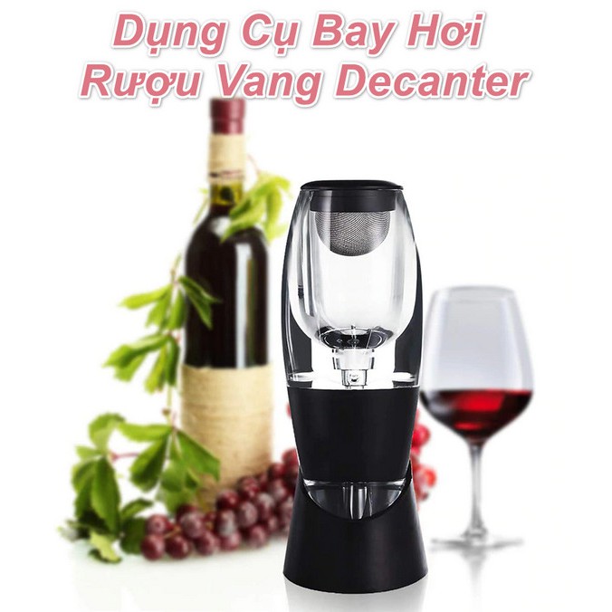 Dụng Cụ Bay Hơi Champagne Decanter - Home and Garden