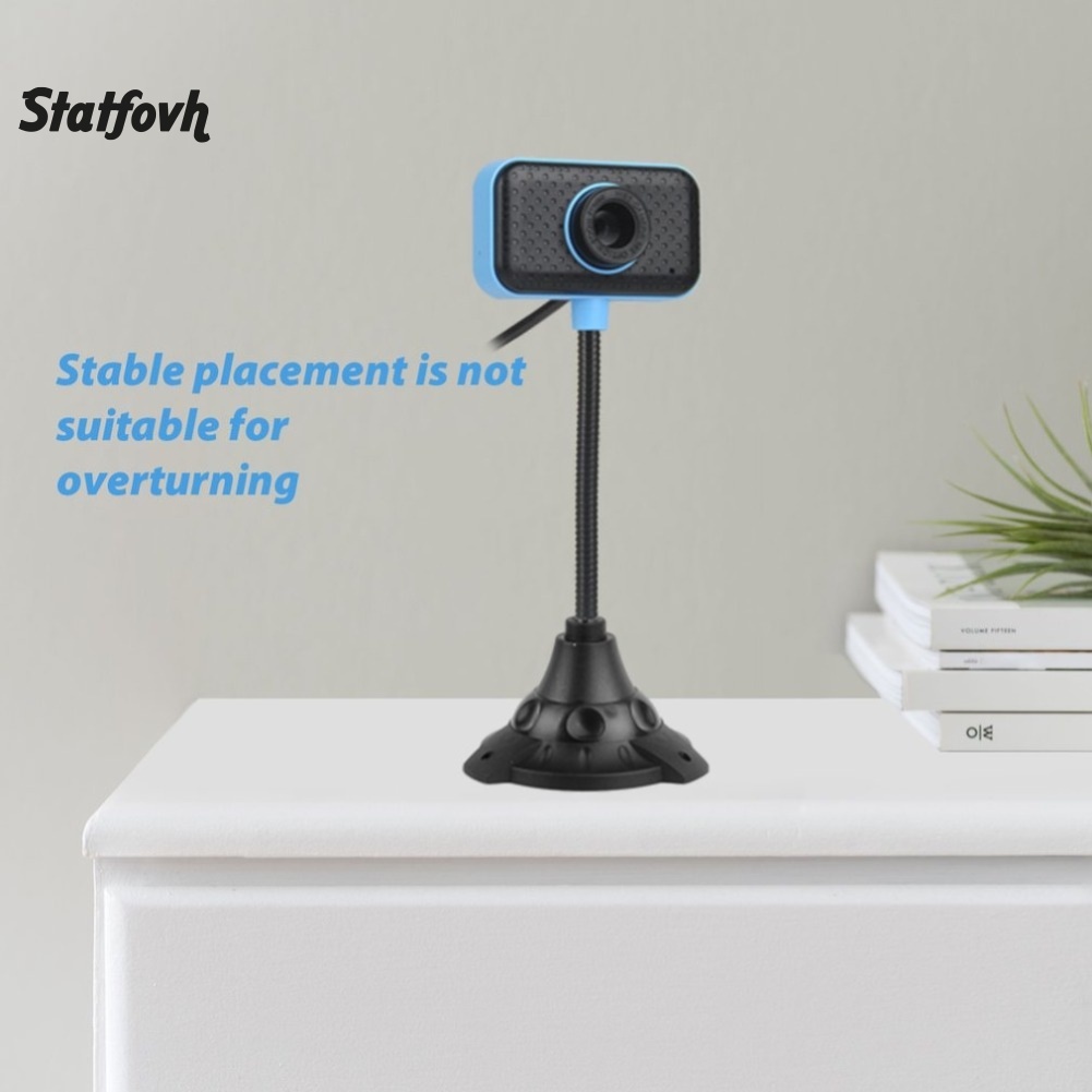 Webcam kỹ thuật số USB 2.0 480P kèm micro linh hoạt tiện dụng cho máy tính | BigBuy360 - bigbuy360.vn
