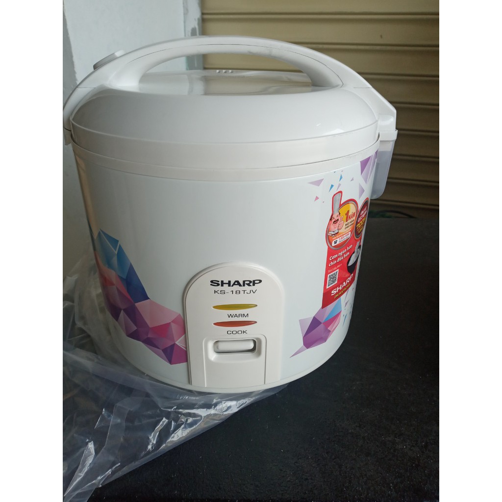 Nồi cơm điện Sharp 1.8 lít KS-18TJV | BigBuy360 - bigbuy360.vn