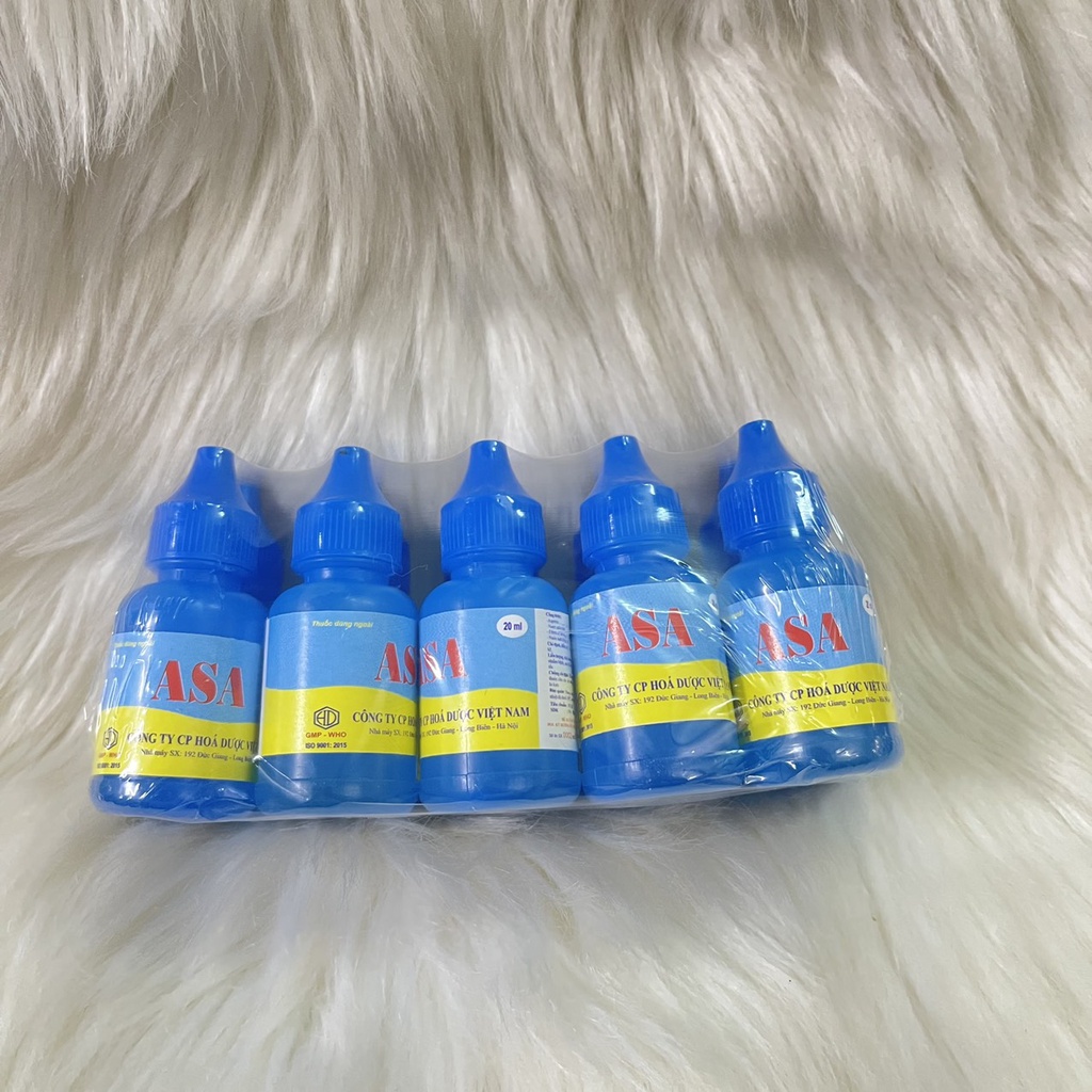 Combo10 lọ Cồn ASA bôi Nấm ngứa hắc lào