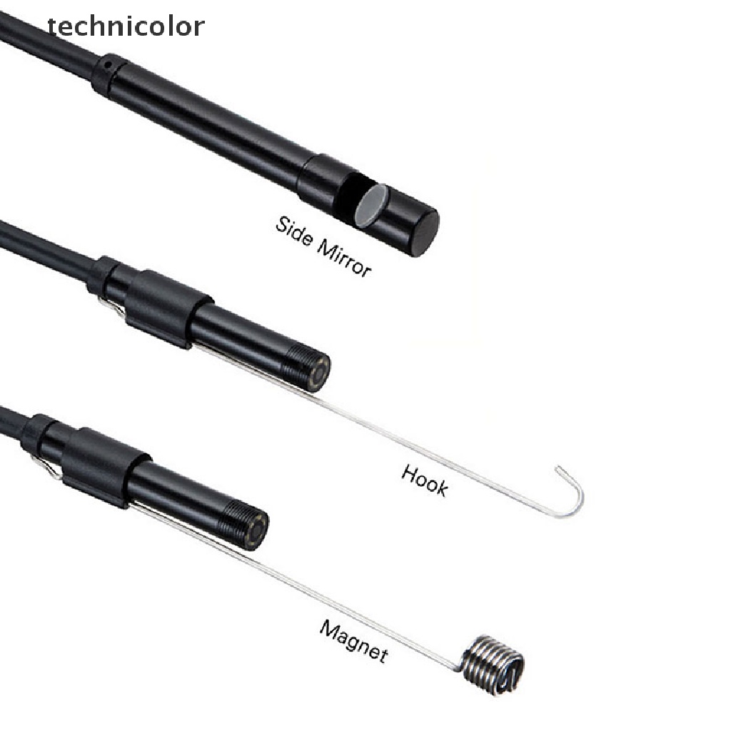 Camera nội soi Usb 6 bóng led 2m chống thấm nước cho Android Pc Jelly