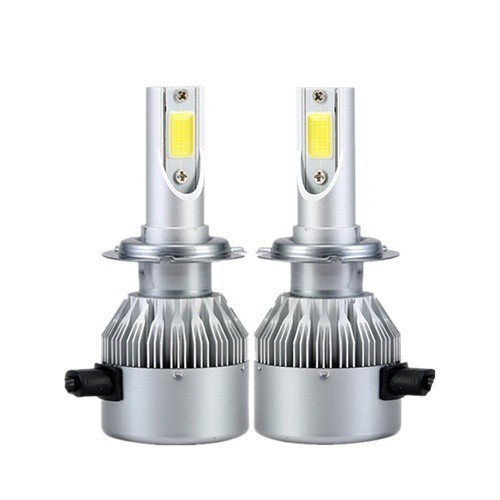 C6 COB CREE LED Car Headlight Bulb Hi-Lo Beam 72W 7600lm 6000K Auto Headlamp