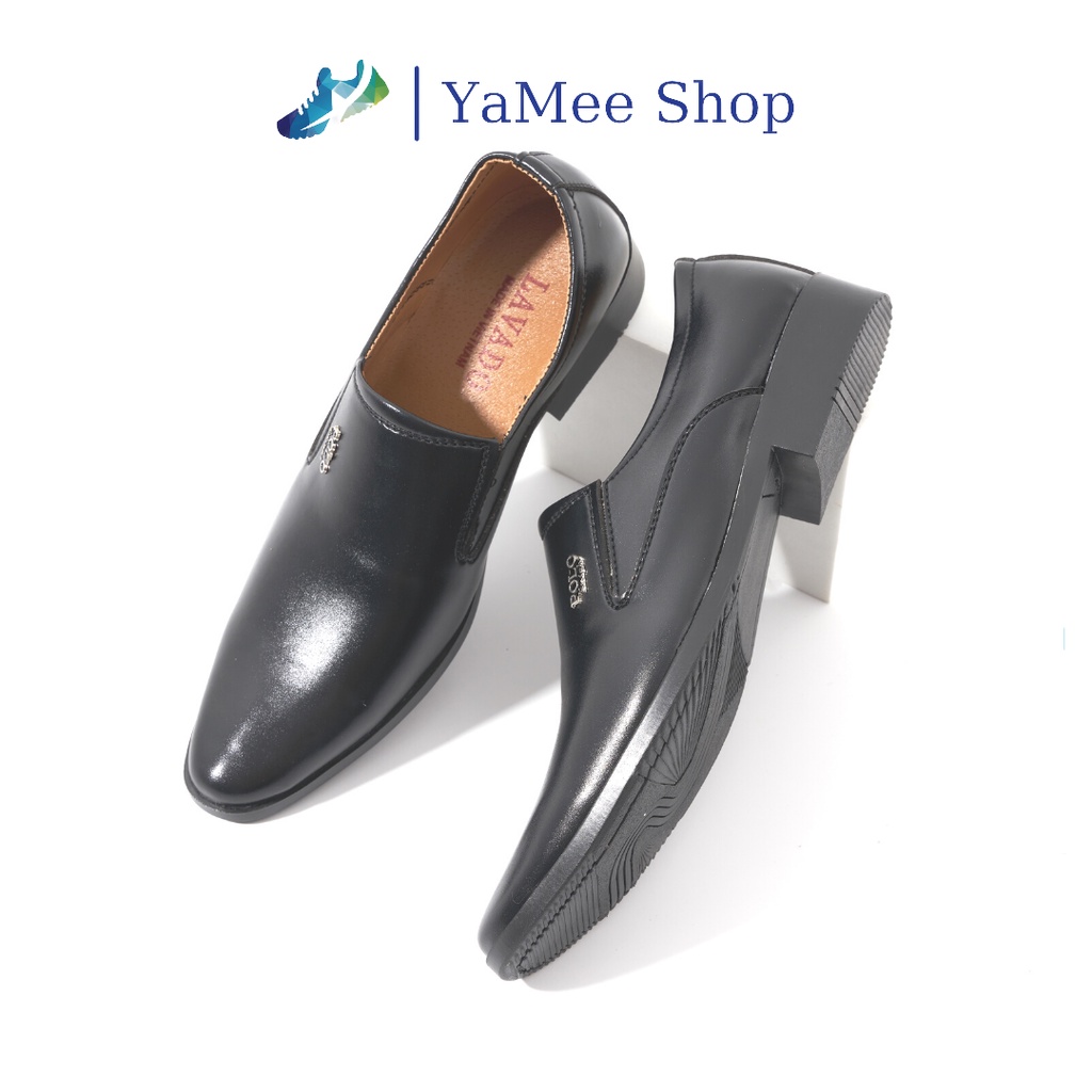Giày công sở nam nappa cao cấp màu đen G101 | BigBuy360 - bigbuy360.vn