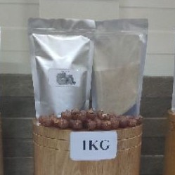 Bột Bồ Hòn Nguyên Chất loại 1 siêu mịn thơm tiện dụng cho khách hộp 500g 1kg xuất xứ Gia Lai