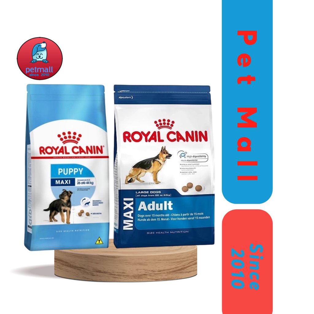 Thức ăn dạng hạt chó kích thước lớn Royal Canin Maxi bao 10kg - PetMall