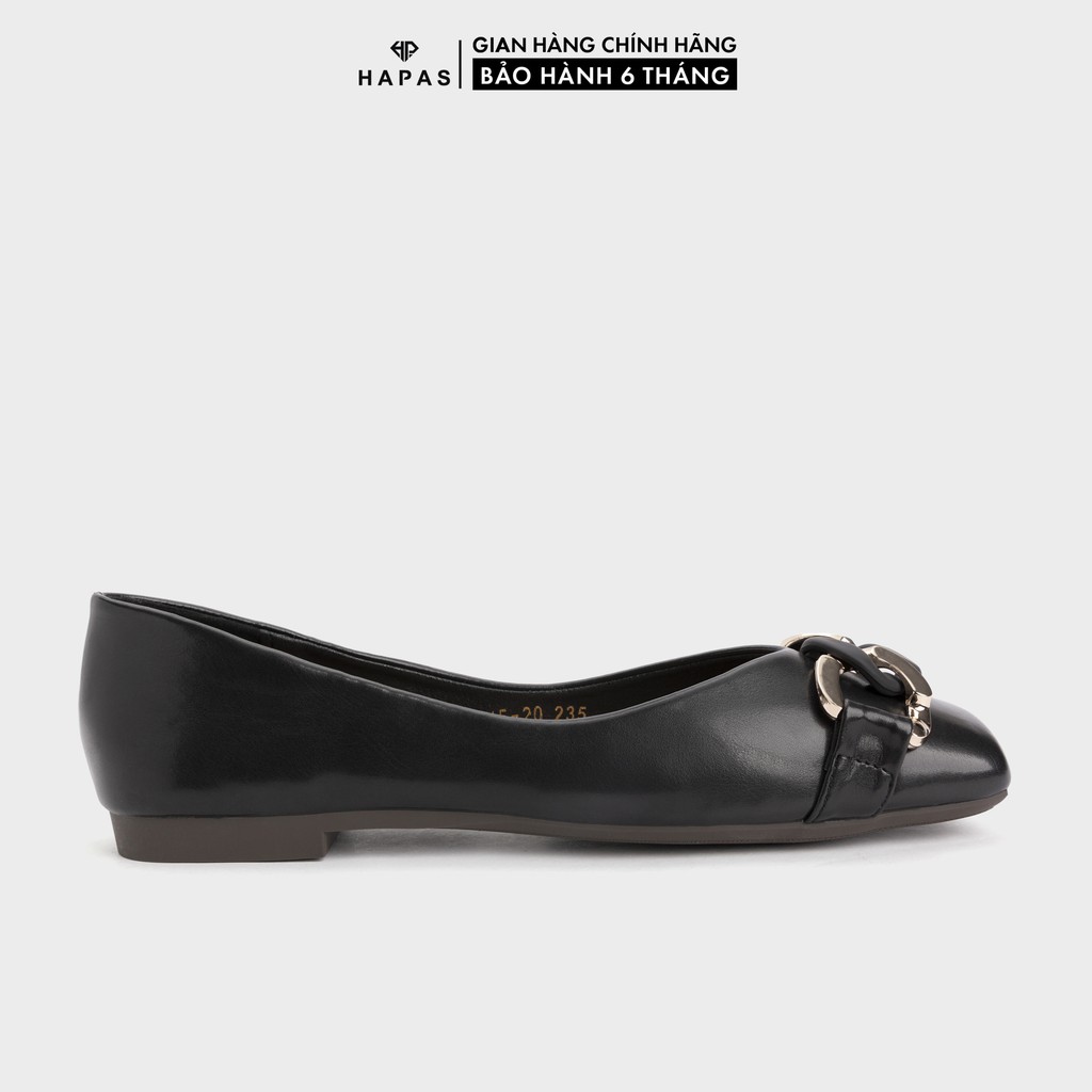 [Mã WABRHP306 giảm 15% đơn 299k] Giày Bệt Nữ Khoá Xích Mũi Vuông HAPAS - GBB146 | BigBuy360 - bigbuy360.vn
