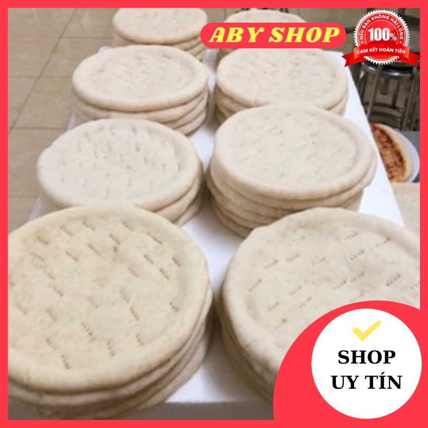 Set 5 đế bánh pizza 18cm LOẠI ĐẶC BIỆT đế bánh pizza làm sẵn thơm ngon và