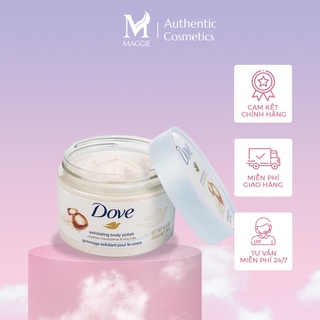 Tẩy tế bào chết body DOVE Exfoliating Body Polish