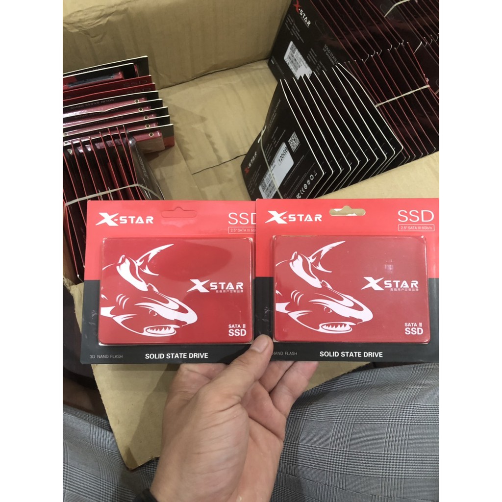 Ổ cứng SSD Xstar 128GB - 240GB SATA3 Drive 2.5 Inch Sequential Read 550MB/s - Red bảo hành 36 tháng 1 đổi 1 | BigBuy360 - bigbuy360.vn