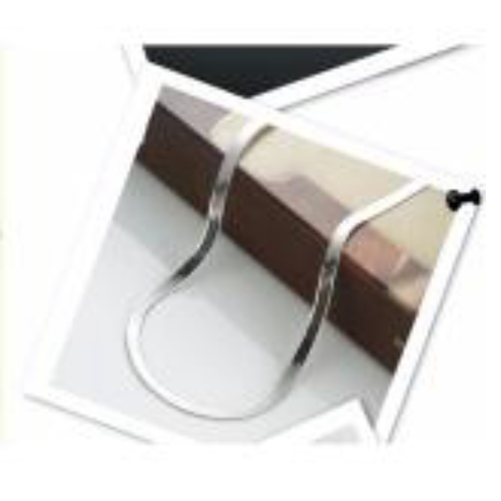 Dây chuyền Nam bản dẹt sợi mềm Tian sáng chói lóa không gỉ NL20
