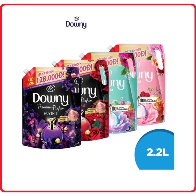 Nước Xả Vải Downy 2.2kg Huyền Bí &amp; Đam mê vs [ Date luôn mới ]