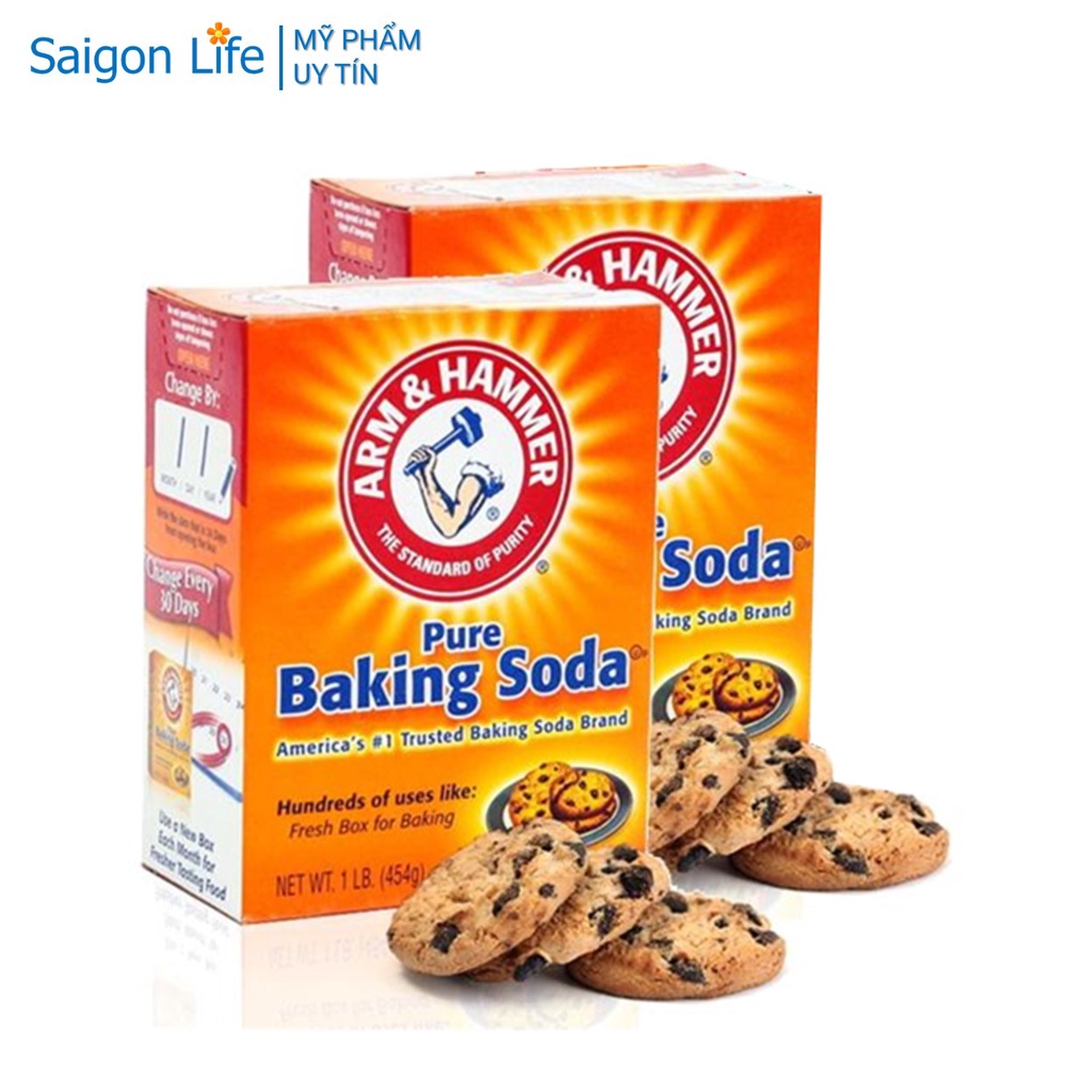 Combo 2 Bột Baking Soda Đa Công Dụng 454g