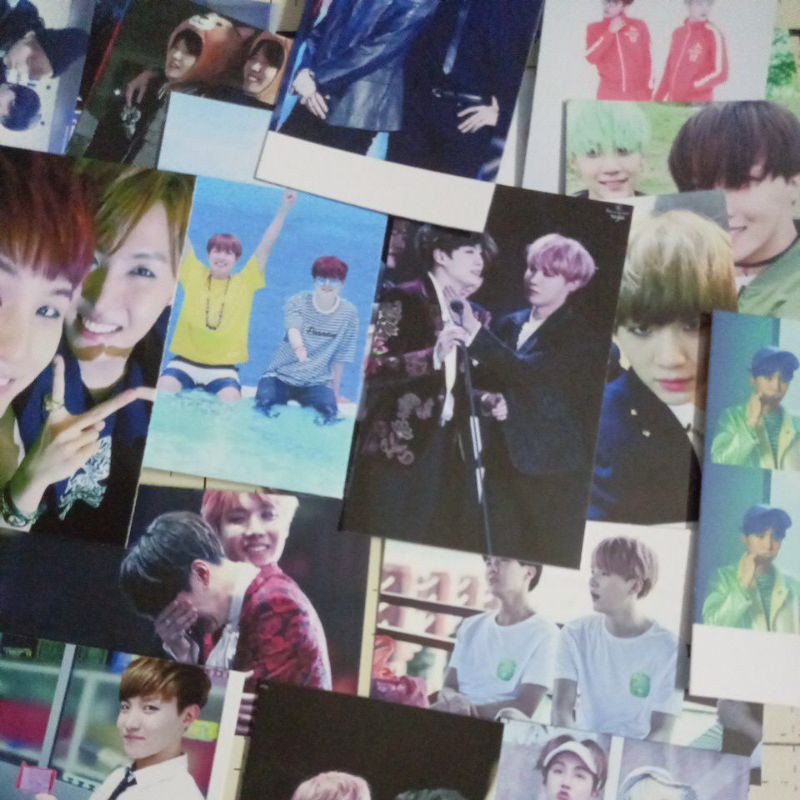 LOMO CARD 72 ảnh BTS Couple SOPE - YOONSEOK (SUGA + J-HOPE)