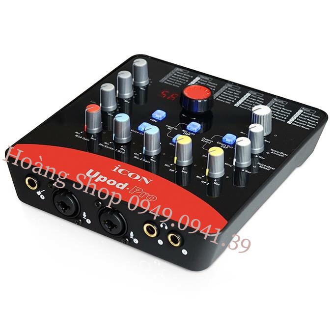 Bộ Combo Sound Card Icon Upod Pro + Micro PC-k200