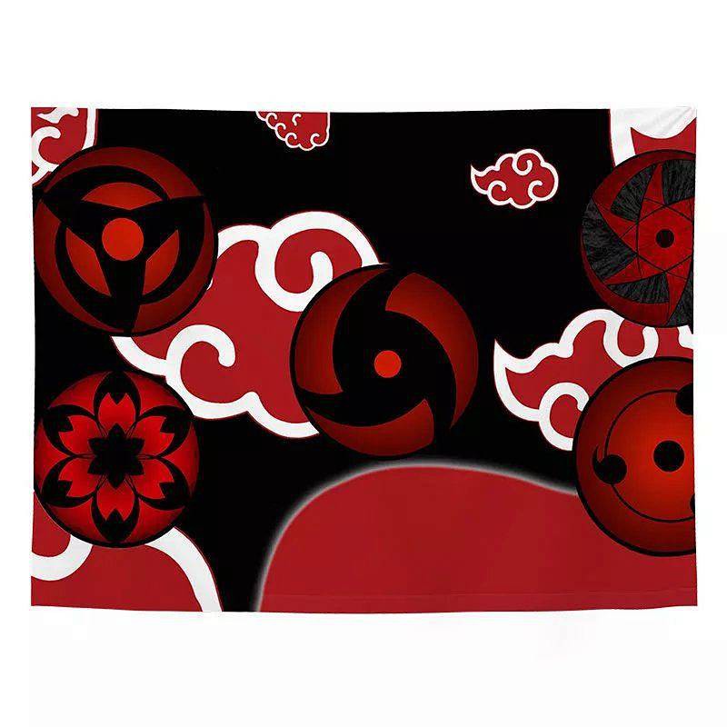 Tranh vải treo tường trang trí nội thất họa tiết hoạt hình Naruto nghệ thuật