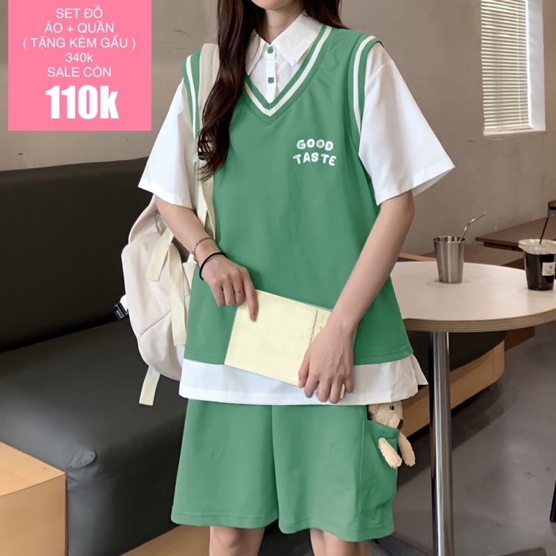 Set good taste xanh lá