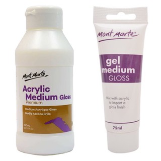 Phủ bóng đất sét (Chống nước), tranh acrylic, đất nặn tự khô, tranh số hoá (75ml/135ml)