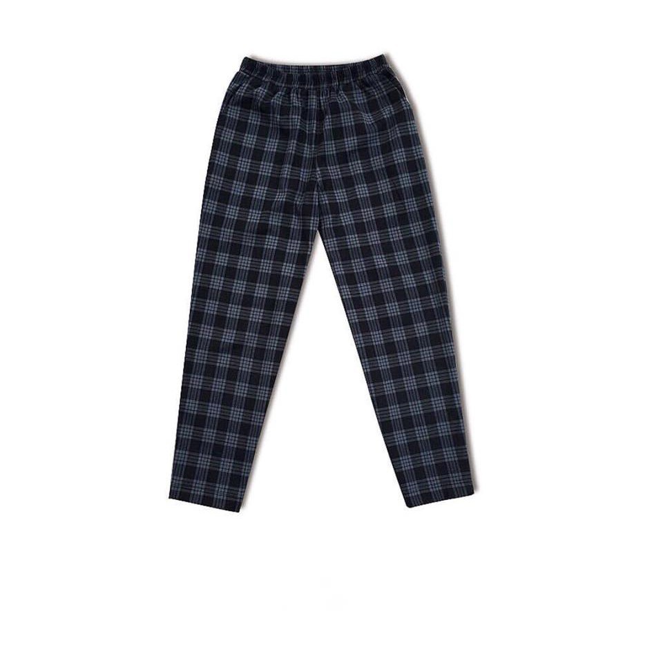 Quần Caro Xám Đen Plaid Pants - Caro Pants - Plaid Pant - Quần sọc ca rô Xanh đen DEGREY