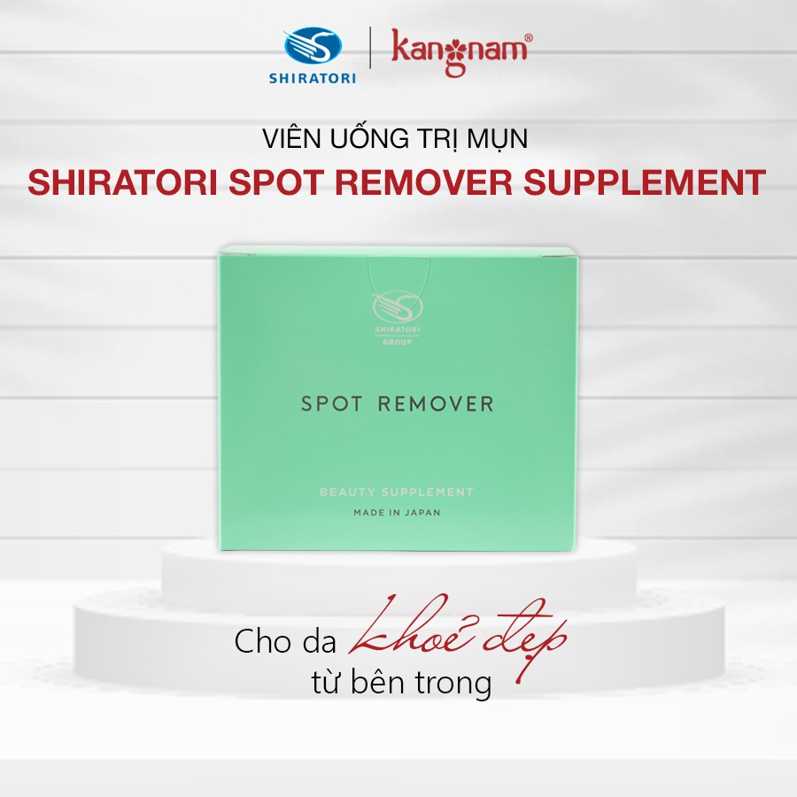 Viên Uống Ngừa Mụn Đẹp Da Shiratori Spot Remover Supplement 90 viên