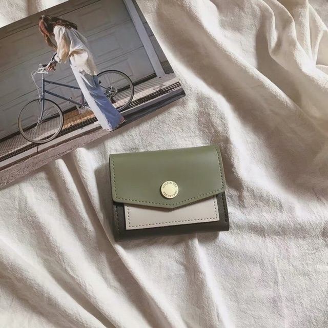 Ví vintage, chất đẹp, da không bong tróc
