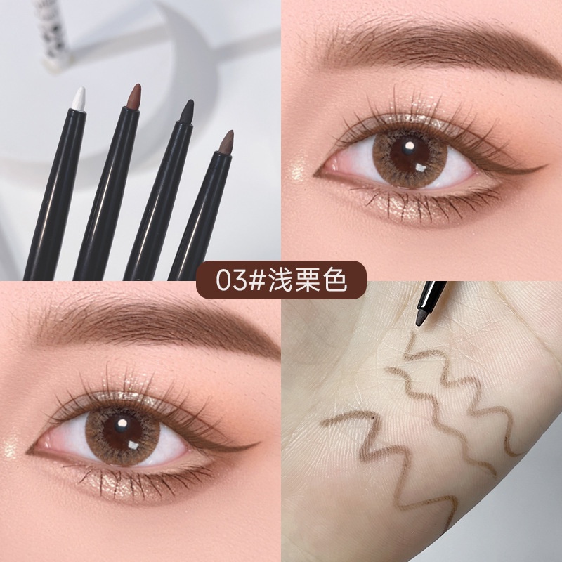 Chì kẻ mắt KAKASHOW, kẻ mắt chì nội địa trung eyeliner màu nâu đên trắng lâu trôi D42 - Sammi beauty