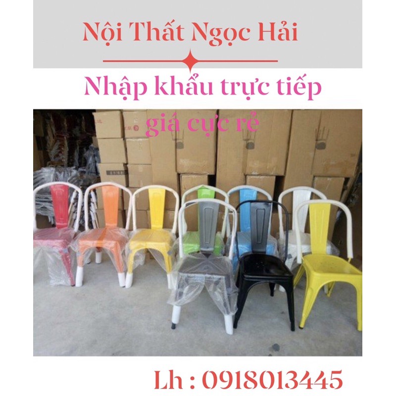 ghế ăn tolix nhập khẩu thanh lý