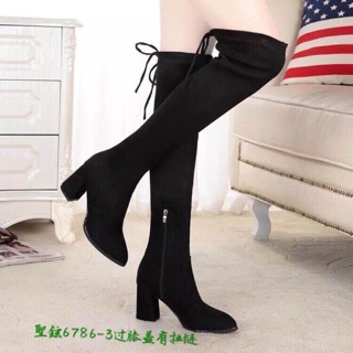 Bốt da lộn cao cổ siêu đẹp rẻ CÒN SZ 38